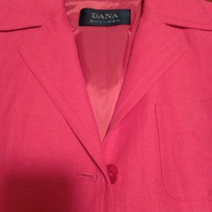Dana Buchman Fuchsia Blazer Size 4
